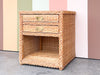 Oversized Braided Rattan Nightstand