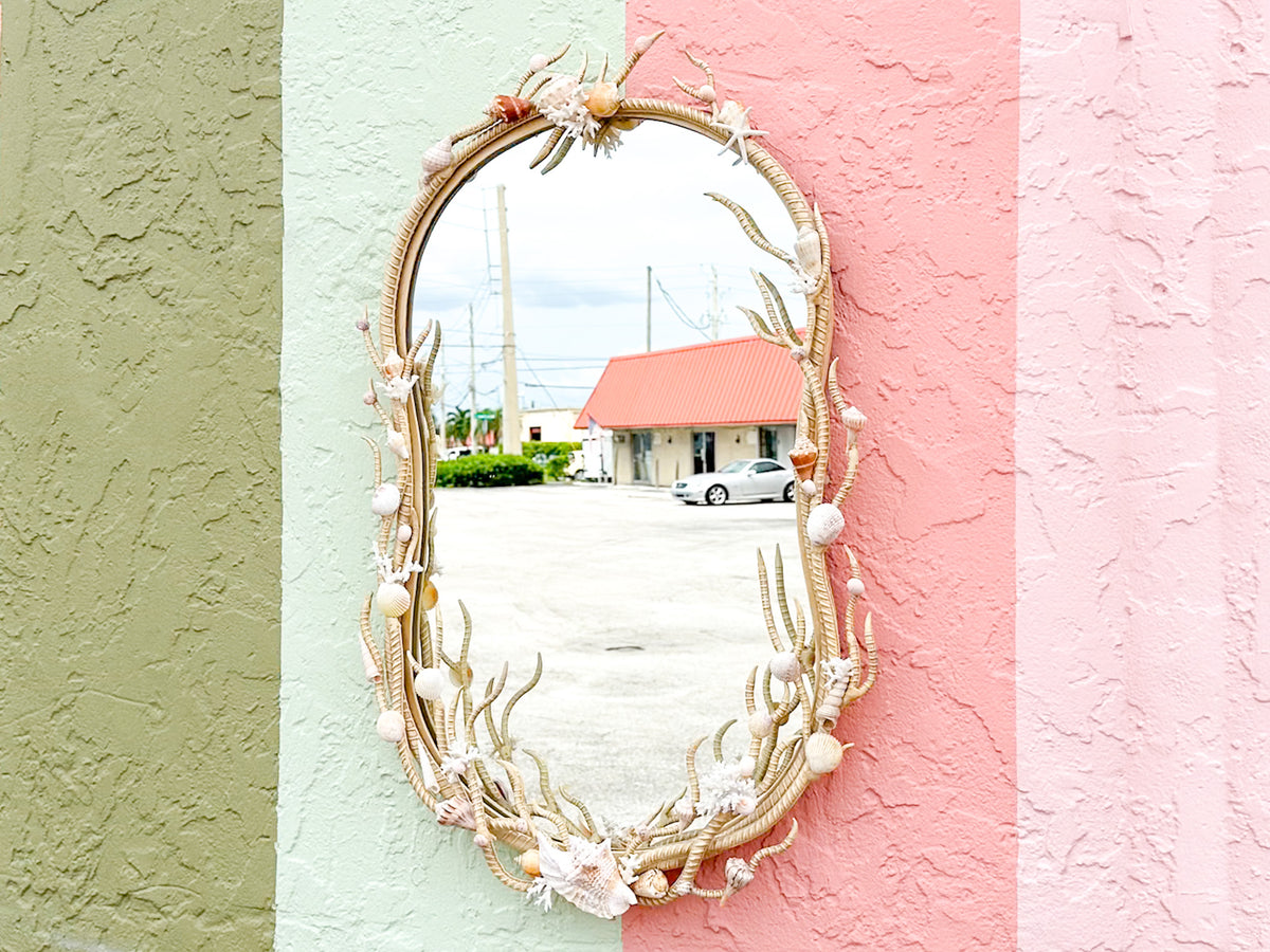 Under the Sea Metal Mirror