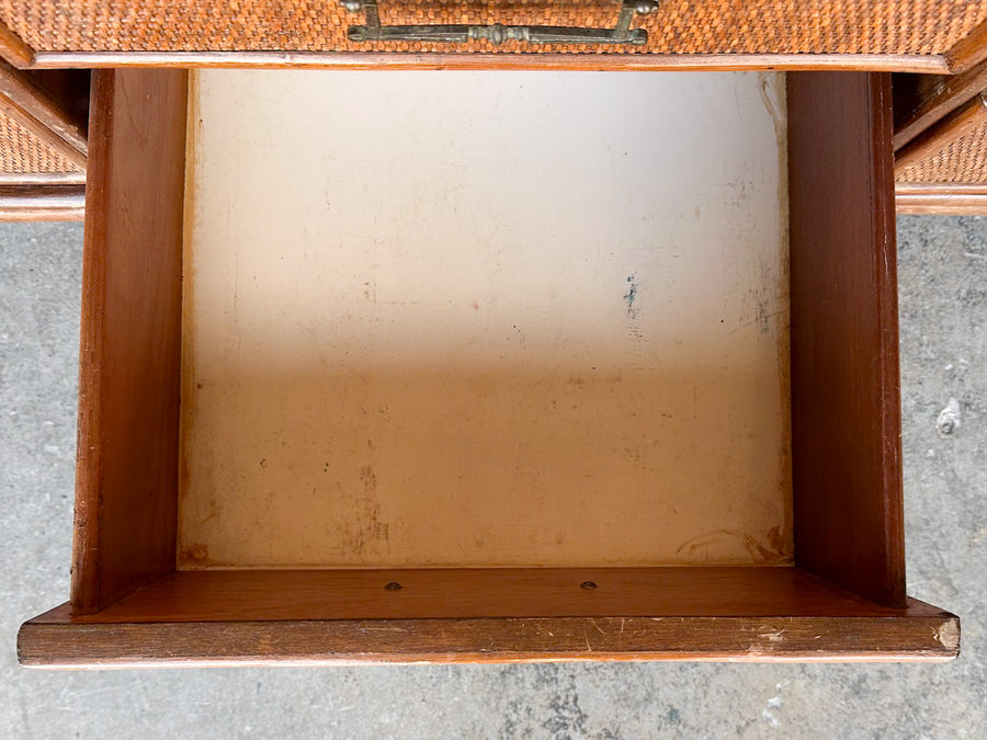 Handsome Rattan Dresser