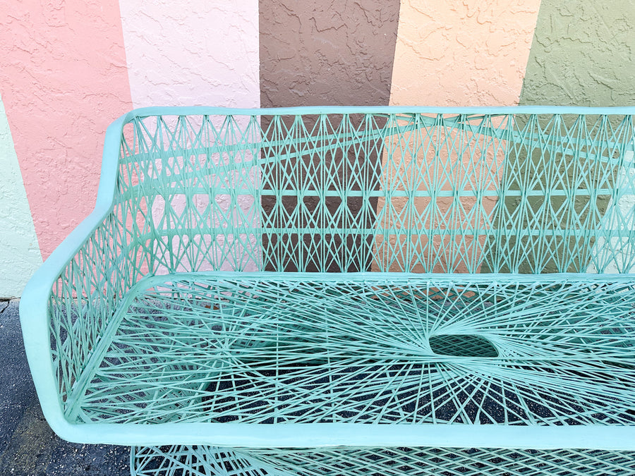Seafoam Webspun Sofa