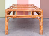 Parquet Rattan Coffee Table