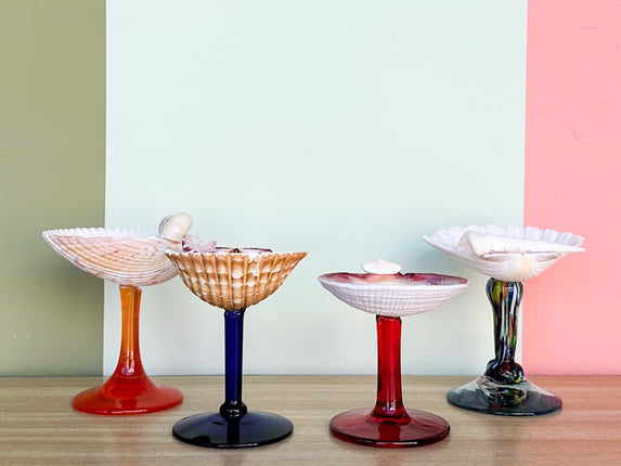 Set of Four Shell Coupes
