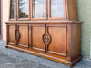 Handsome Wood Pagoda Cabinet
