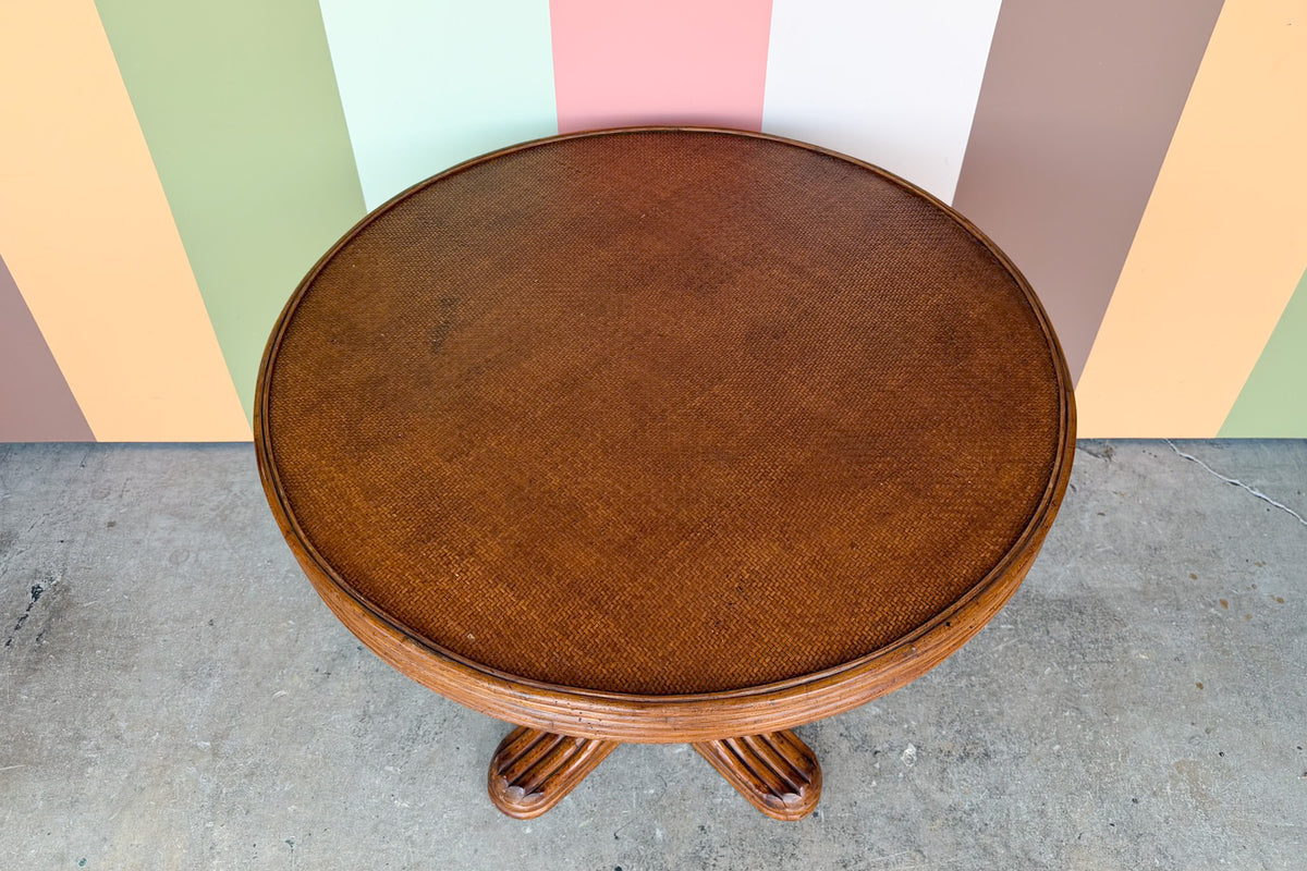 West Indies Style Rattan Dining Table