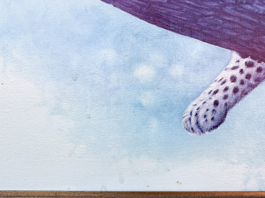 Lounging Leopard Print by Leehan