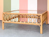 Whimsical Rattan Coffee Table