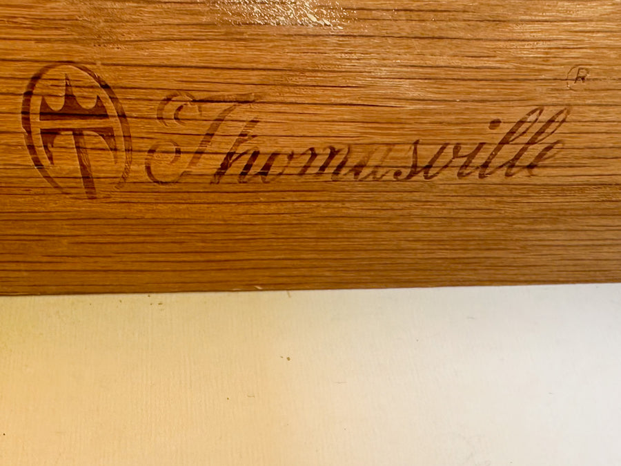 Yellow Thomasville Faux Bamboo Dresser