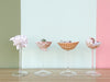 Set of Four Shell Chic Coupes