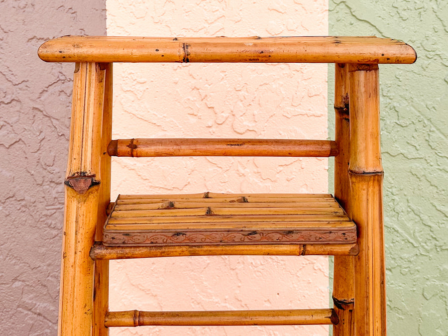 Petite Bamboo Ladder Etagere