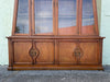 Handsome Wood Pagoda Cabinet