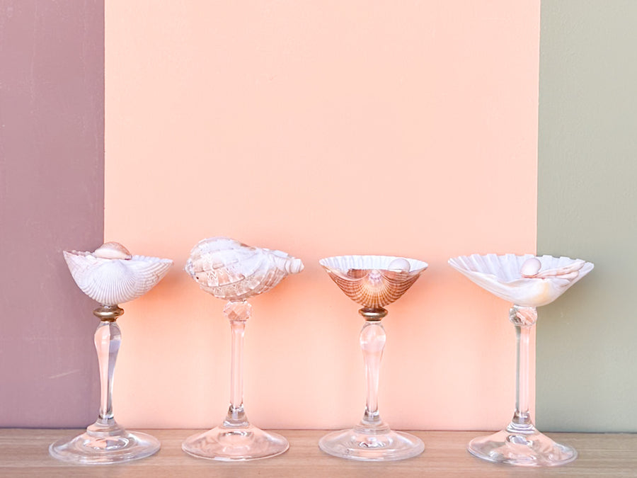 Set of Four Shell Coupes