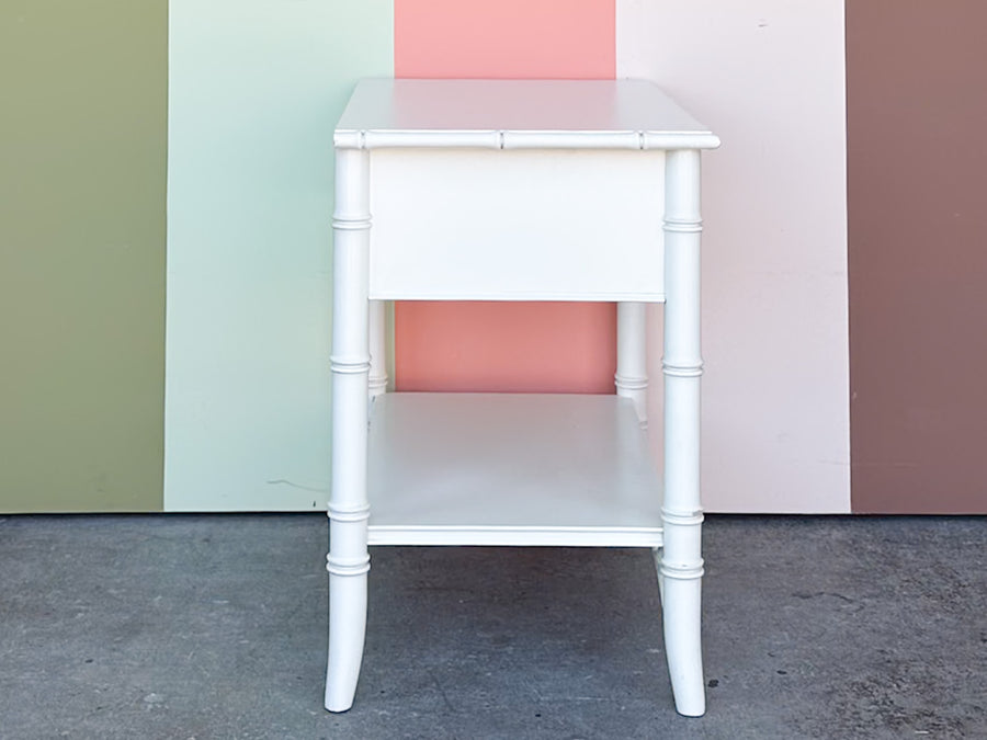 Thomasville Faux Bamboo Nightstand