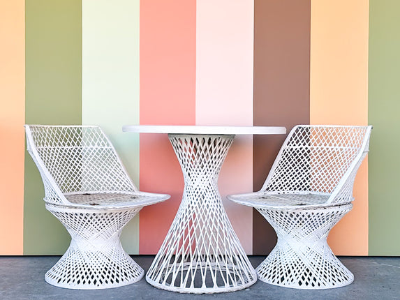 Webspun Outdoor Bistro Set