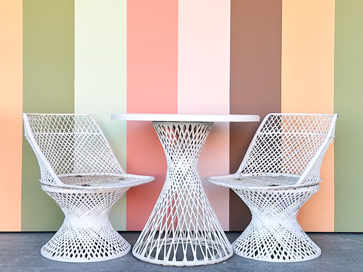 Webspun Outdoor Bistro Set