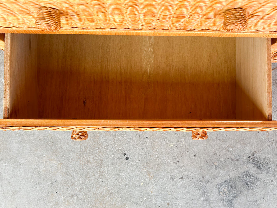 Coastal Wicker Double Dresser