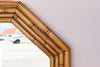 Handsome Faux Bamboo Mirror