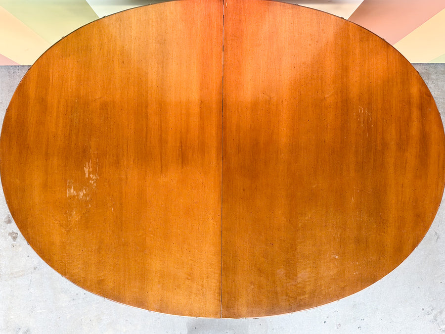 Handsome Faux Bamboo Dining Table