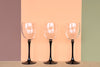 Set of Six Spooky Wine Glasses