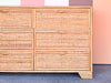 Island Style Rattan Wrapped Dresser