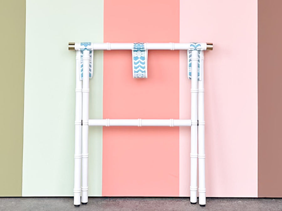 Faux Bamboo Luggage Rack - Kim