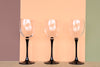 Set of Six Spooky Wine Glasses