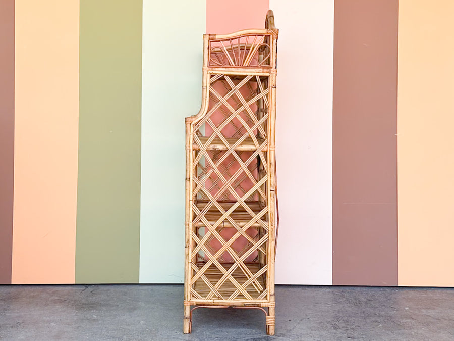 Petite Rattan Etagere