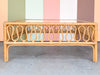 Whimsical Rattan Coffee Table