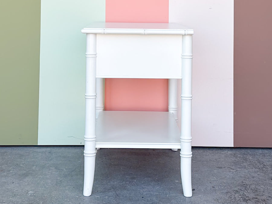 Thomasville Faux Bamboo Nightstand