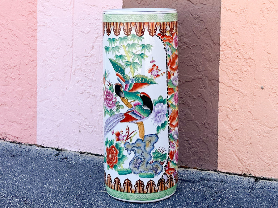 Large Chinoiserie Umbrella Stand