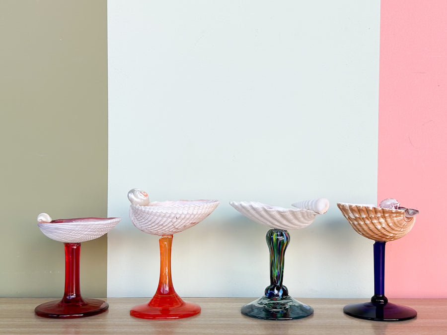 Set of Four Shell Coupes