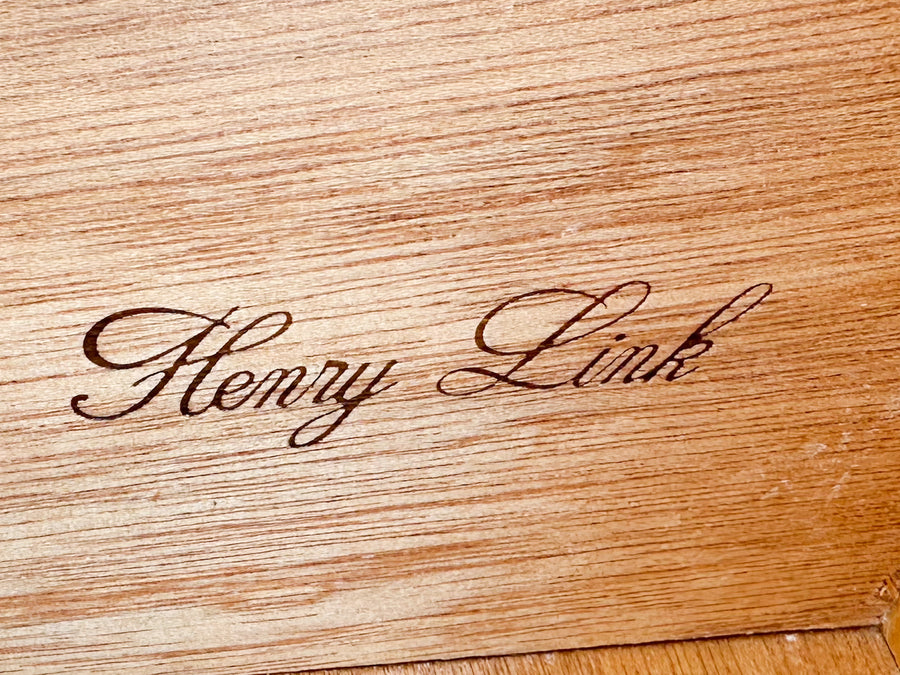 Henry Link Faux Bamboo Double Dresser