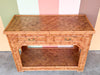 Island Style Parquet Rattan Bar