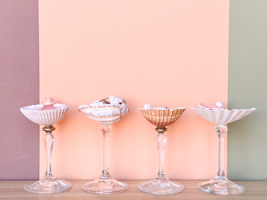 Set of Four Shell Coupes