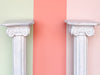 Pair of Greek Chic Pedestals