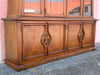 Handsome Wood Pagoda Cabinet