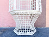 Rattan Lattice Etagere