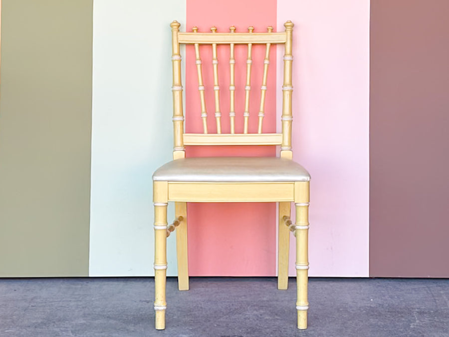 Thomasville Faux Bamboo Corner Desk and Chair