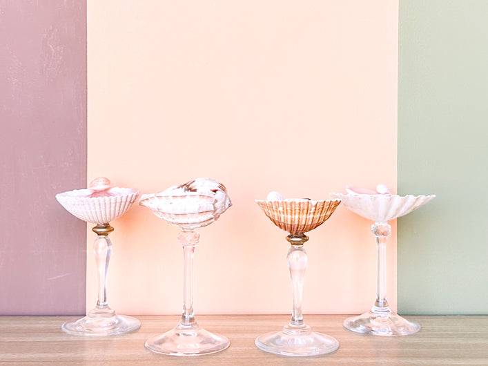 Set of Four Shell Coupes