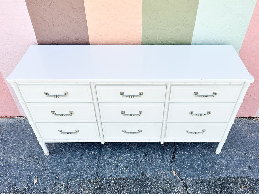Palm Beach Faux Bamboo Dresser