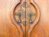Handsome Wood Pagoda Cabinet
