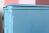 Pair of Draper Style Turquoise Nightstands