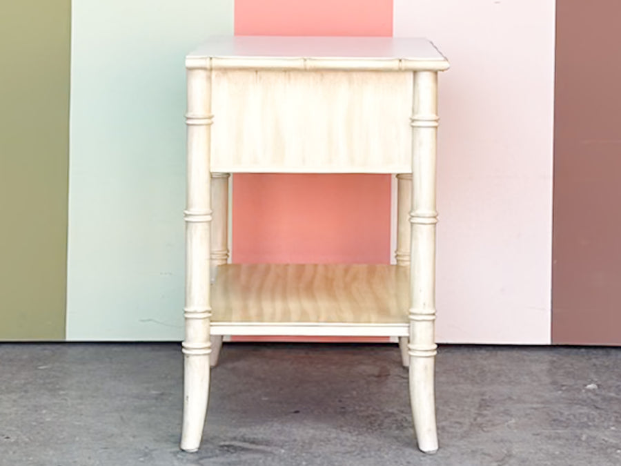 Thomasville Faux Bamboo Nightstand