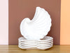 Set of Six Shell Appetizer Plates