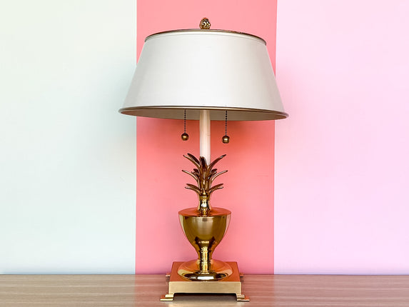 Brass Pineapple Lamp