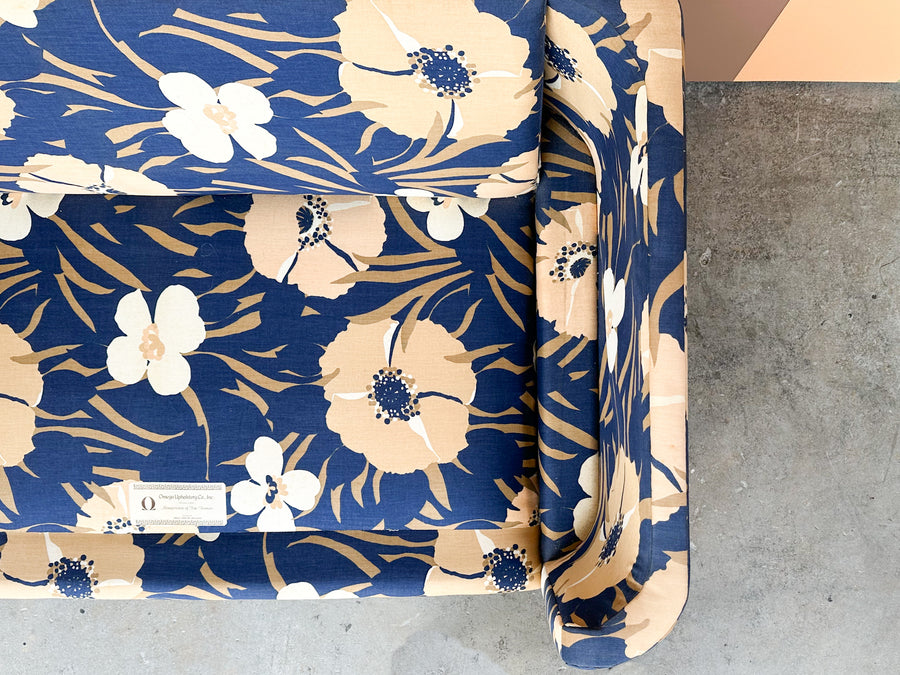 Fab Floral Upholstered Loveseat
