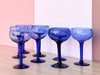 Set of Eight Cobalt Coupes