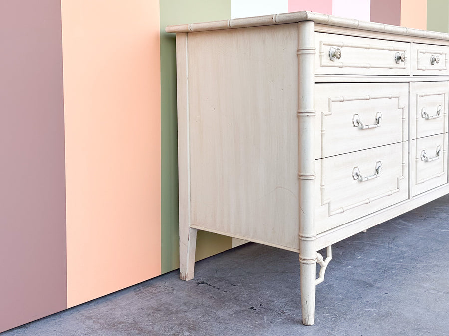 Thomasville Faux Bamboo Dresser
