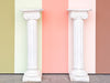 Pair of Greek Chic Pedestals