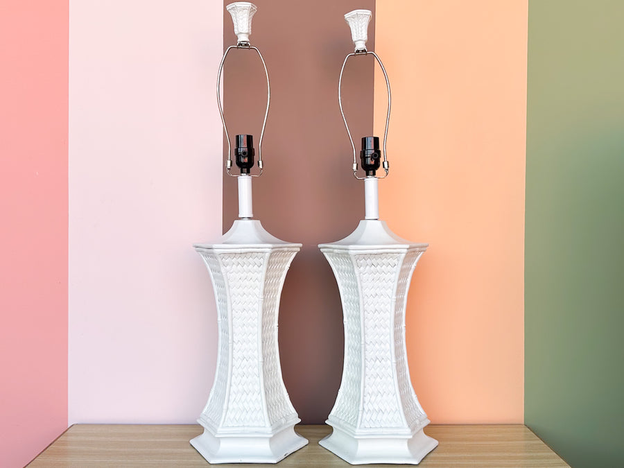 Pair of Lattice Love Lamps