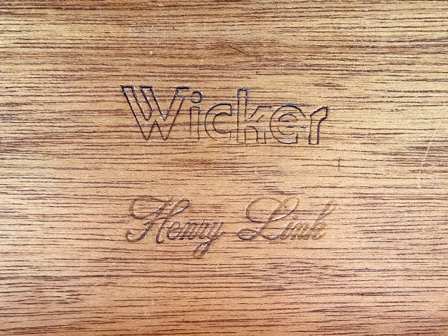Henry Link Braided Wicker Desk